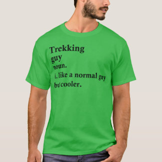 Camiseta Presente de definição de camping engraçado para tr