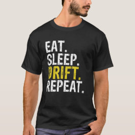 Camiseta Presente de derivação de repetição da movimentação