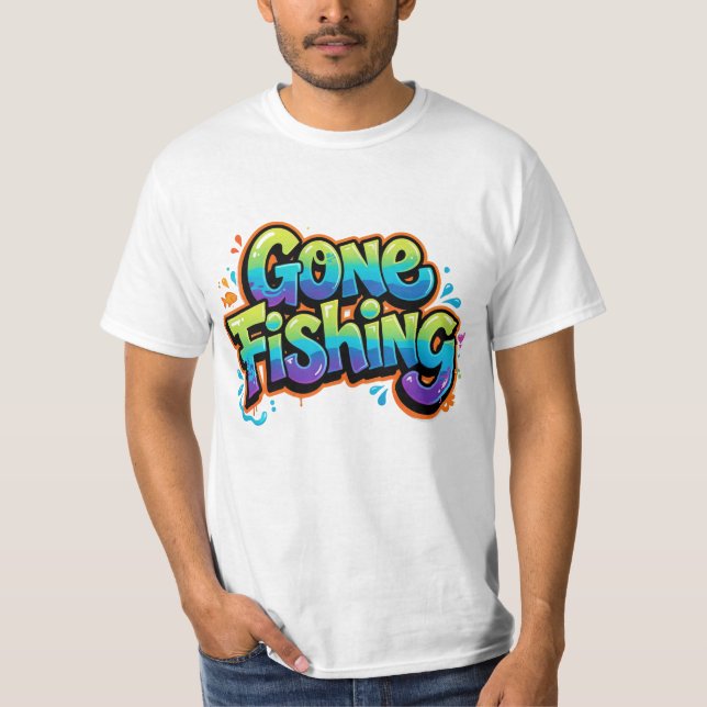 Camiseta Presente de desenho animado divertido de arco-íris (Frente)