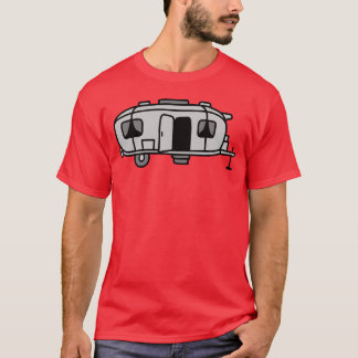 Camiseta Presente de design de desenho animado de vagão de
