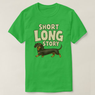 Camiseta Presente de Design para Amantes de Cachorro Dachsh
