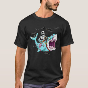 Camiseta Presente de Dia de as Bruxas engraçado de Tubarã