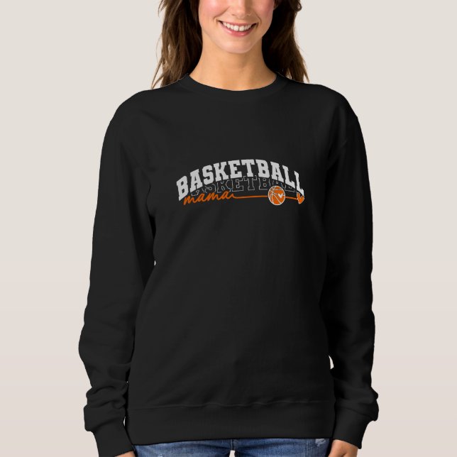 Camiseta Presente de Dia de as mães da Basket Ball Mama par (Frente)