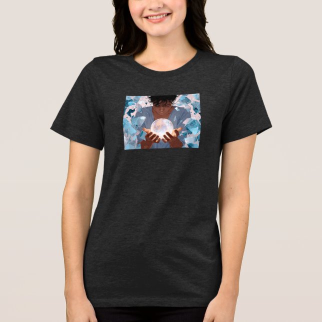 Camiseta Presente de Dia de as mães da Mãe Moderna de Foto  (Frente)