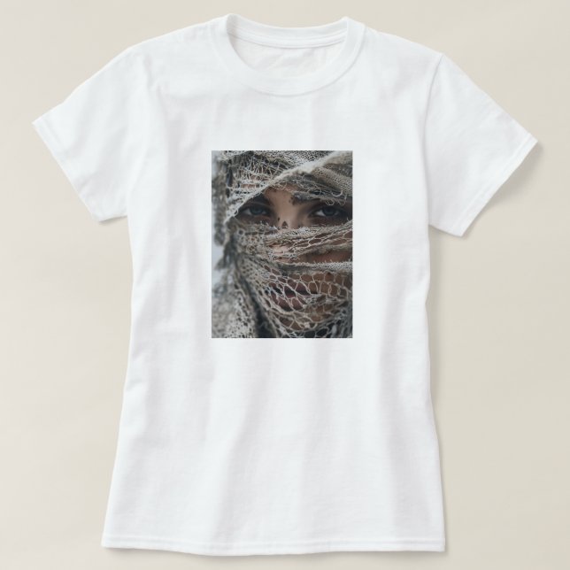 Camiseta Presente de Dia de as mães da Mãe Moderna de Foto  (Frente do Design)