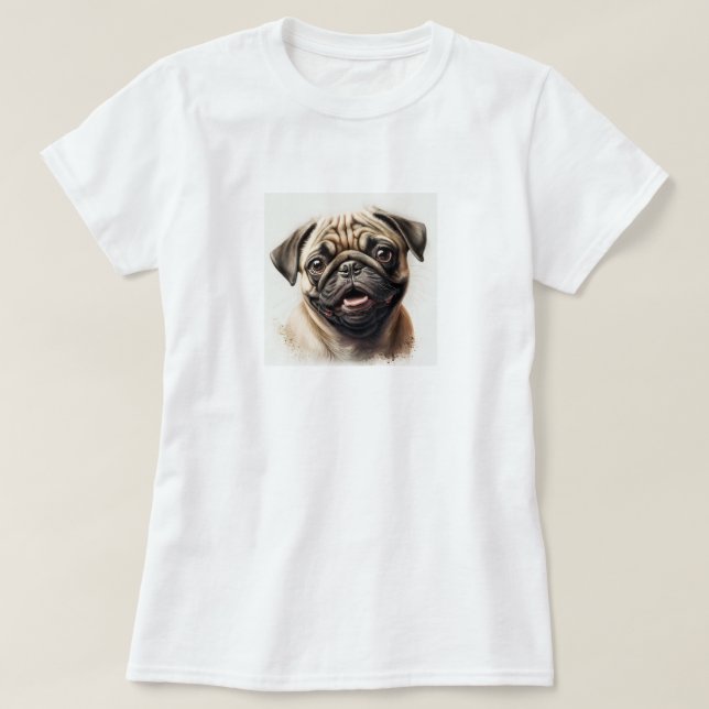 Camiseta Presente de Dia de as mães da Mãe Moderna de Foto  (Frente do Design)