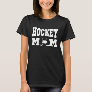 Camiseta Presente de Dia de as mães de Hockey Mãe Dotada 