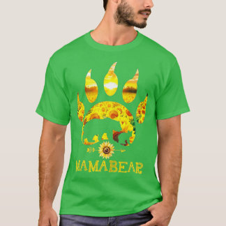Camiseta Presente de Dia de as mães Engraçado de Girassol