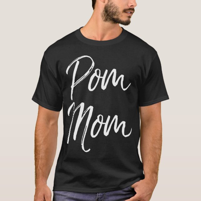 Camiseta Presente de Dia de as mães giro para Mães de cães  (Frente)