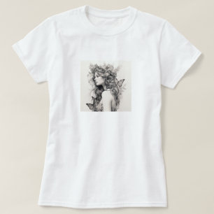 Camiseta Presente de Dia de as mães Moderno Simples e Perso