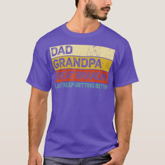 Camiseta Presente de Dia de os pais de adolescentes do Pai 