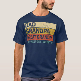 Camiseta Presente de Dia de os pais de adolescentes do Pai 
