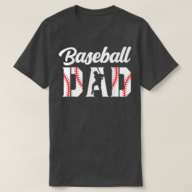 Camiseta Presente De Dia de os pais Engraçado Com Pai De Ba (Frente do Design)