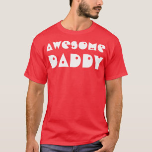 Camiseta Presente de Dia de os pais Incrível