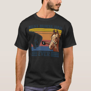 Camiseta Presente de Dia de os pais Legal com Pai de Cavalo