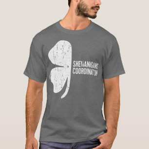 Camiseta Presente de Dia de São Patrício Coordenador Shen
