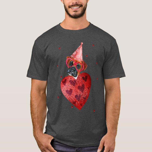 Camiseta Presente de Dia dos Namorados Boxer (Frente)