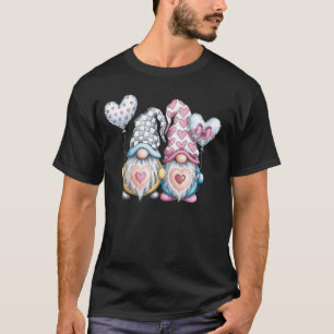 Camiseta Presente de Dia dos Namorados Gnomo Casal Amor Rom