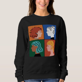 Camiseta Presente de Dia Internacional da Mulher Irmandade