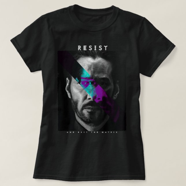 Camiseta Presente De Dia Para A Arte Keanu Reeves Presentes (Frente do Design)