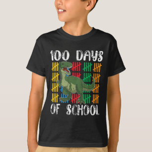 Camiseta Presente de Dinossauro Fofo para Meninos Estudante