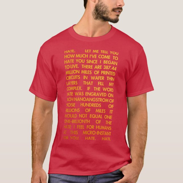 Camiseta Presente de discurso americano (Frente)