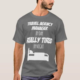 Camiseta Presente de diversão de trabalho do gerenciador de
