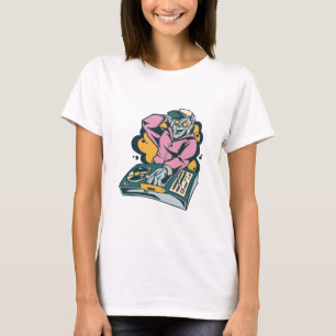 Camiseta Presente de DJ Zumbi para Músico Amantes de Meloma