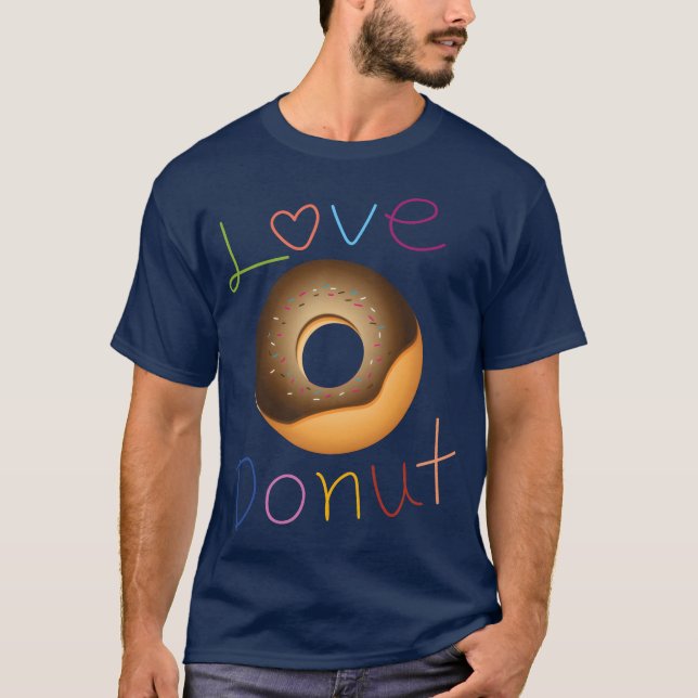 Camiseta presente de donut de amor (Frente)