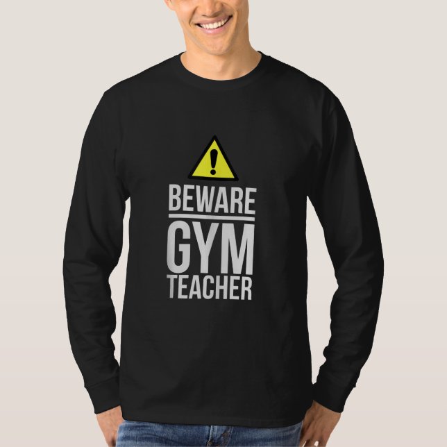 Camiseta Presente de Educação Física para Professores de Gi (Frente)