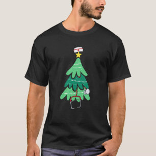 Camiseta Presente de Enfermagem de Árvore de Natal - Enferm