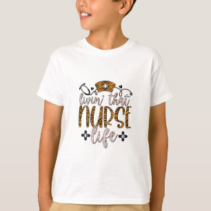 Camiseta Presente de Enfermeira Viver Que Enfermeira A Vi
