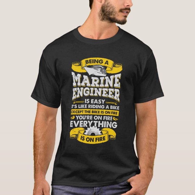 Camiseta Presente de Engenheiro de Construção de Engenharia (Frente)