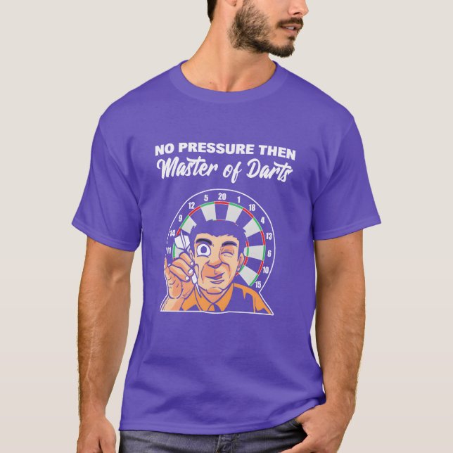 Camiseta Presente de entusiasta de esportes sem pressão par (Frente)