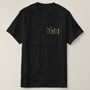 Camiseta Presente De Escolta De Violão Para A Imagem De Gu