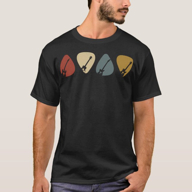Camiseta Presente De Escolta De Violão Para A Imagem De Gui (Frente)