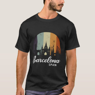 Camiseta Presente de Espanha de Espanha Vintage - Presente