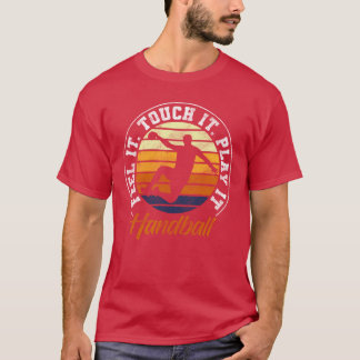 Camiseta Presente de esporte de bola de torneio para menina