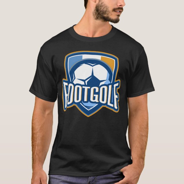 Camiseta Presente de esportes bola de Footgolf (Frente)