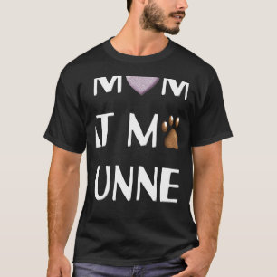 Camiseta Presente de Esposa Mãe Gata Mãe Corredora Cute Cam