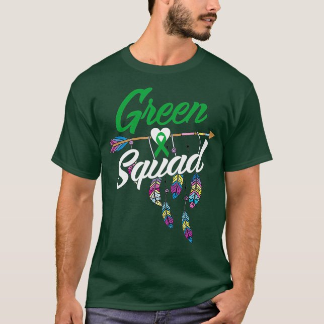 Camiseta presente de esquadrão paralisante cerebral dom gue (Frente)