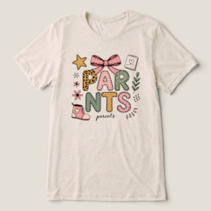 Camiseta Presente de Estilo Berçário Fofo para Novos Pais