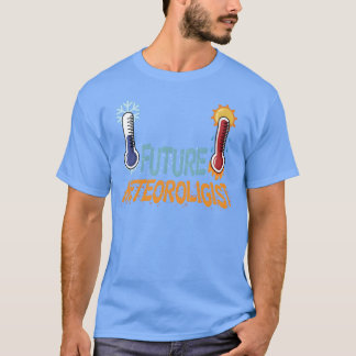 Camiseta Presente de Estudante de Meteorologista Futuro Met
