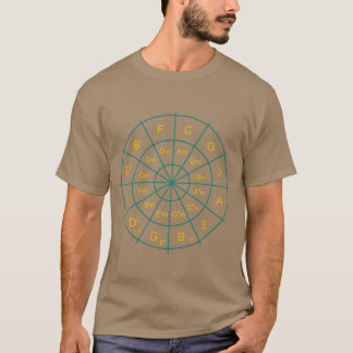 Camiseta Presente De Estudante Musiceacher Musical Do Círcu