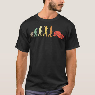 Camiseta Presente De Evolução De Jiu-Jitsu Para O Prato Jiu