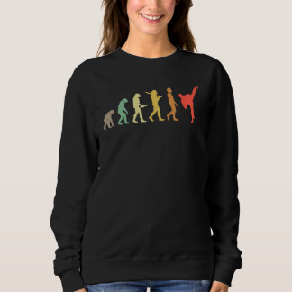 Camiseta Presente De Evolução De Karate Retro-Karate