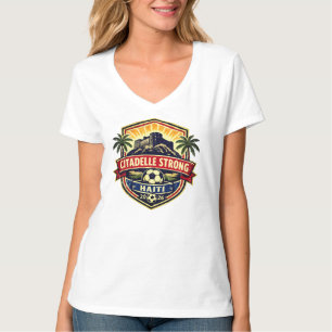 Camiseta Presente de Fã de Futebol Crest Citadelle Strong H