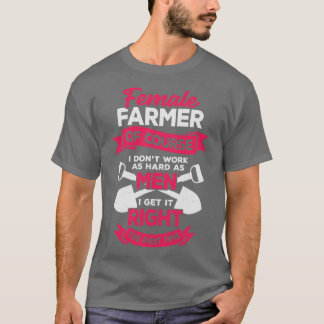 Camiseta Presente de Fazenda de fazenda feminina