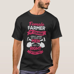 Camiseta Presente de Fazenda de fazendeiro