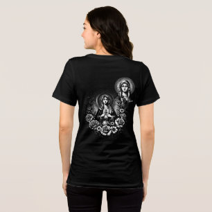Camiseta Presente de Fé Católica Cristã Santa Maria